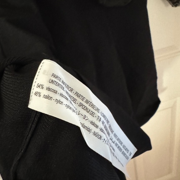 Zara Black Mesh Combination Mini Dress - Picture 10 of 10